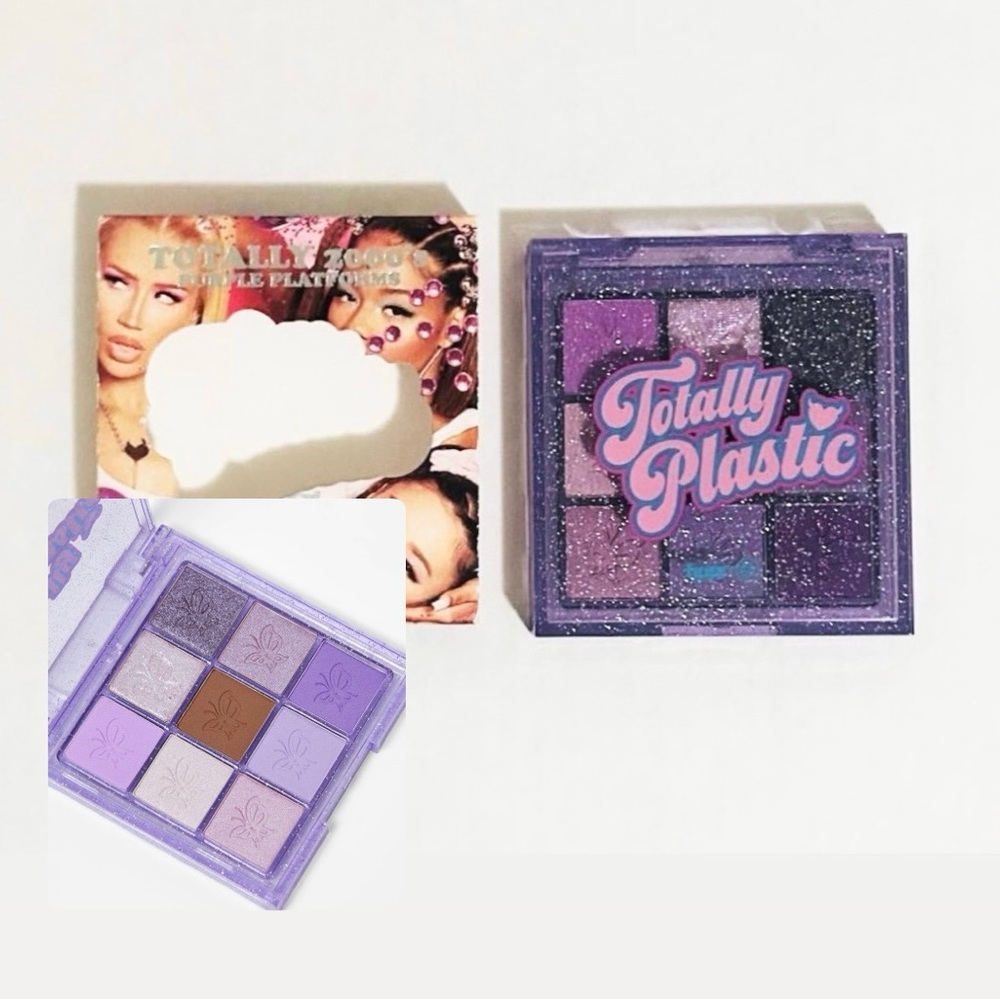 bh Cosmetics X Iggy Azalea Totally 2000's Shadow Palette Purple Platforms